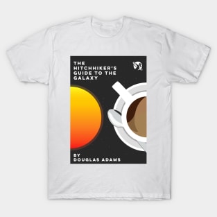 Hitchhikers Guide to the Galaxy Minimalist Poster T-Shirt